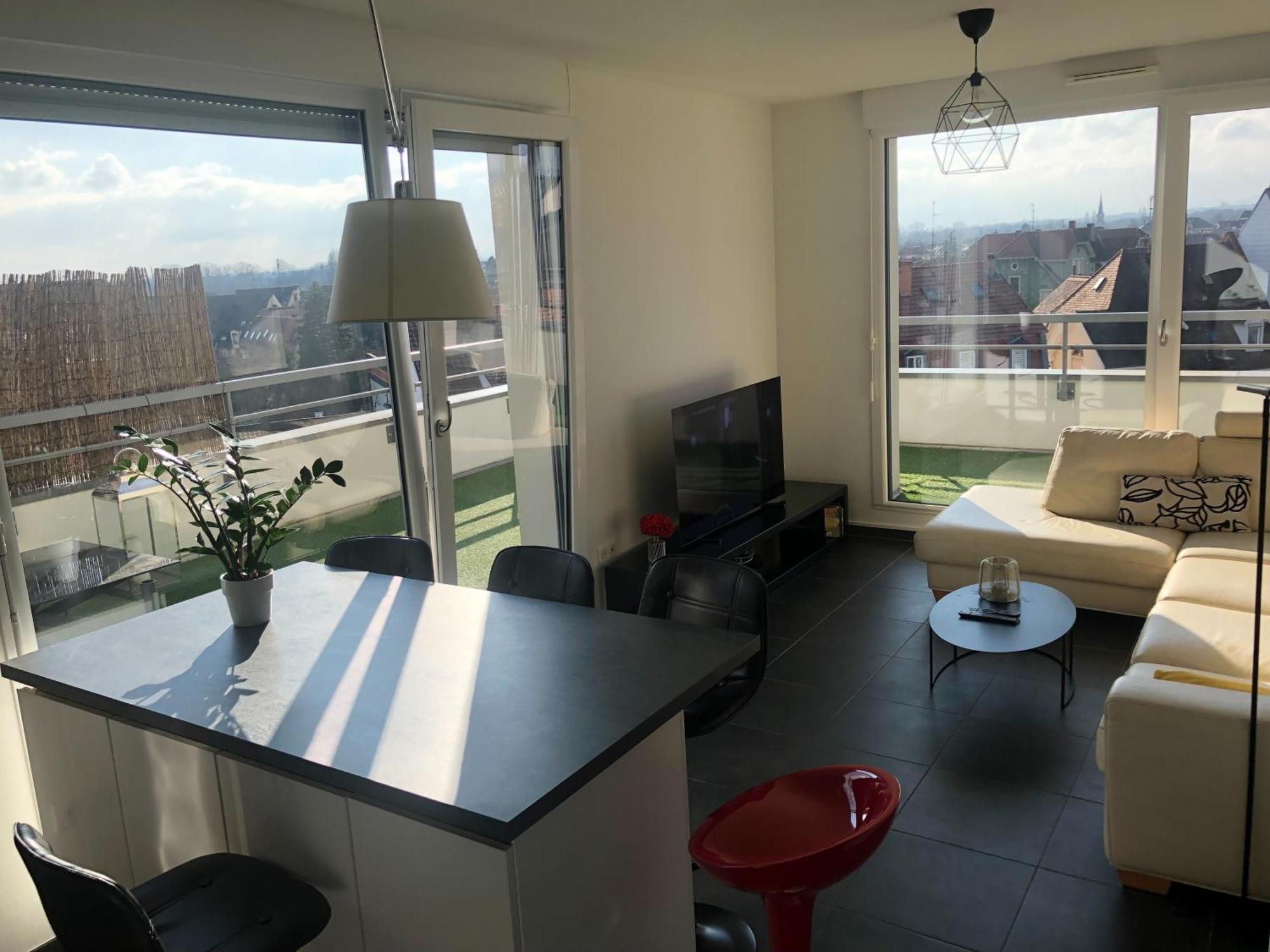 Apartmán La Terrasse Štrasburk Exteriér fotografie